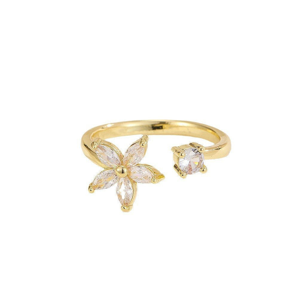 Elegant Gold and Silver Ring