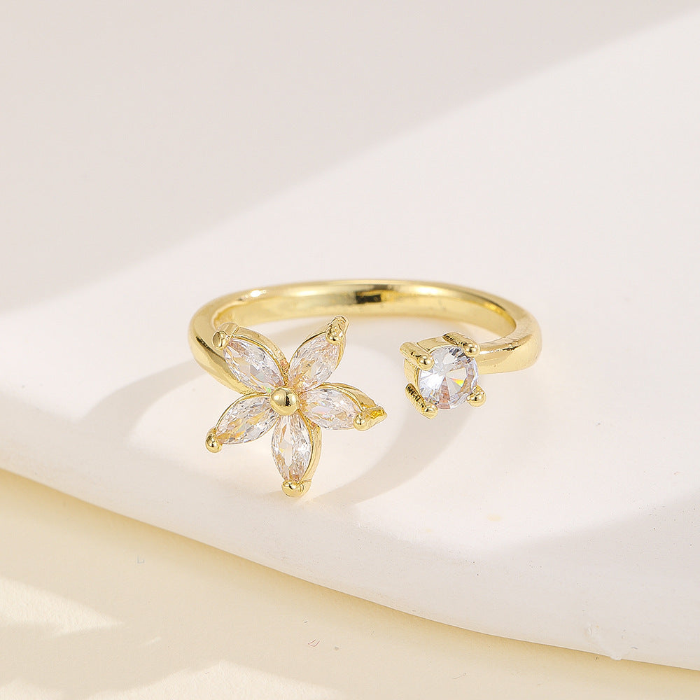 Elegant Gold and Silver Ring