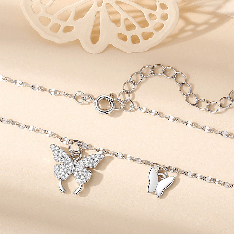 Butterfly Necklace in Pure Sterling Silver – Affordable Luxury Jewelry